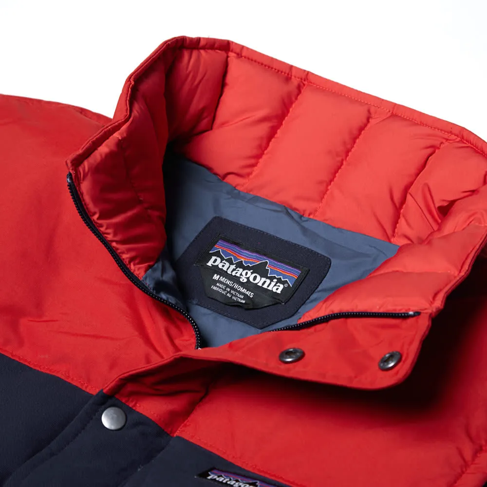 Patagonia Bivy Down VestClassic Navy & Cochineal Red