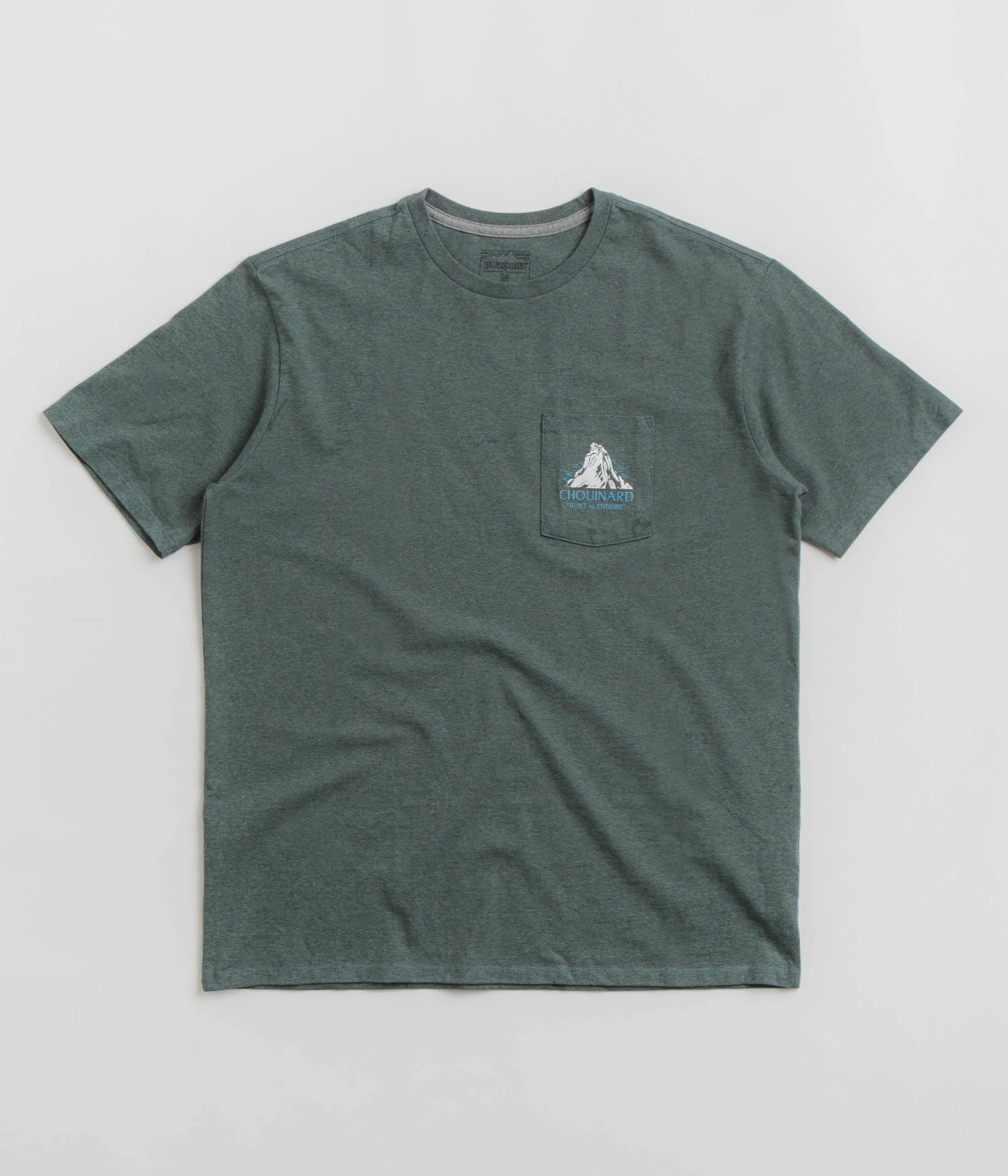 Patagonia Chouinard Crest Pocket Responsibili-Tee T-Shirt - Nouveau Green