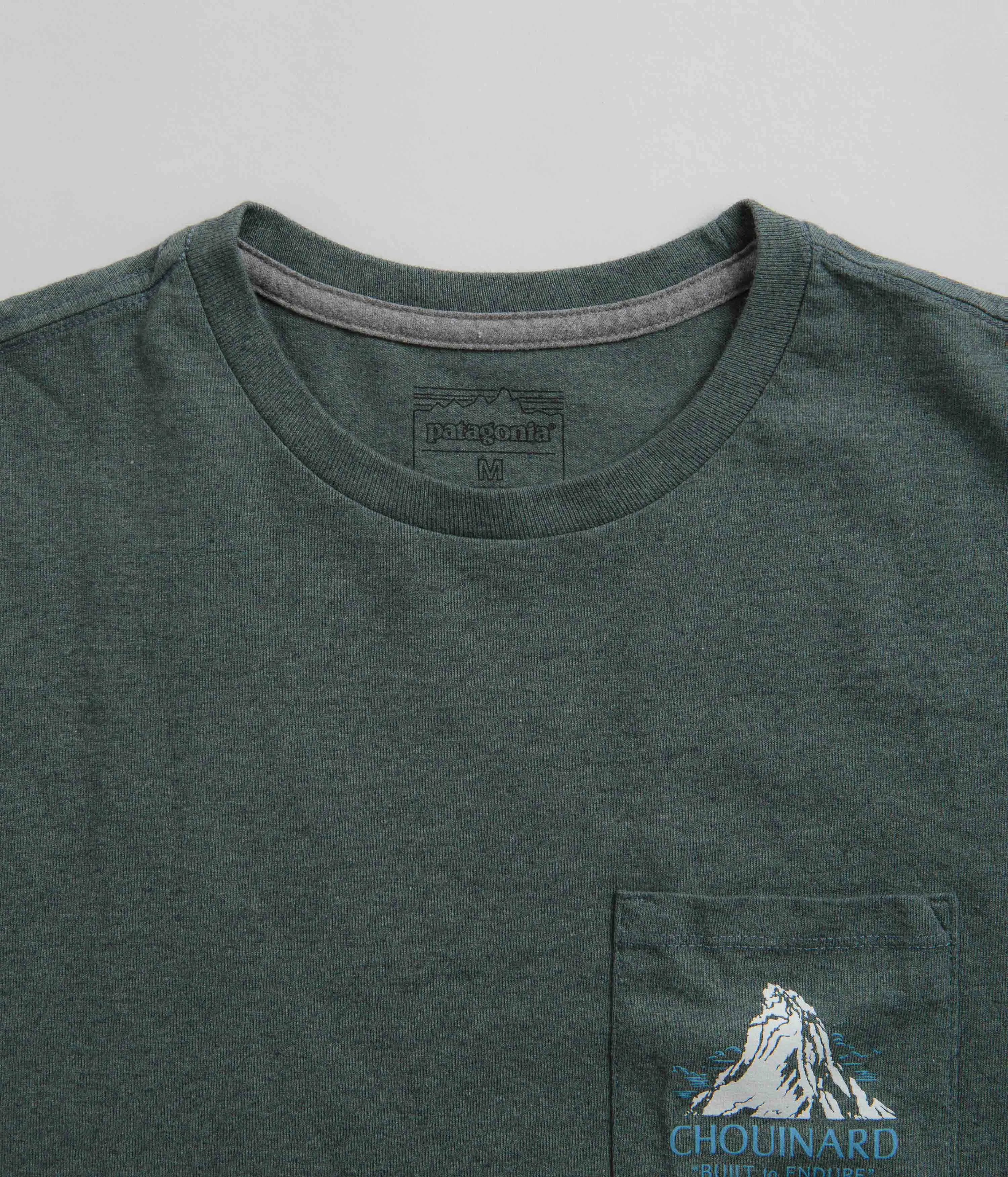 Patagonia Chouinard Crest Pocket Responsibili-Tee T-Shirt - Nouveau Green