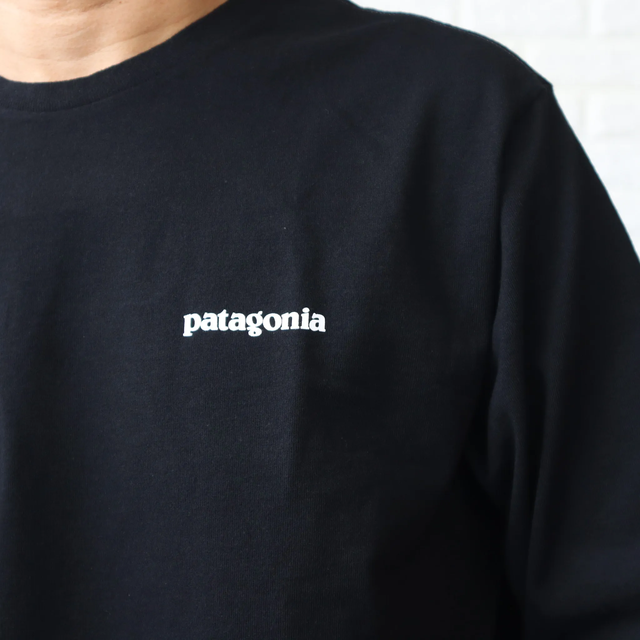 Patagonia  |Crew Neck Street Style Long Sleeves Plain Cotton