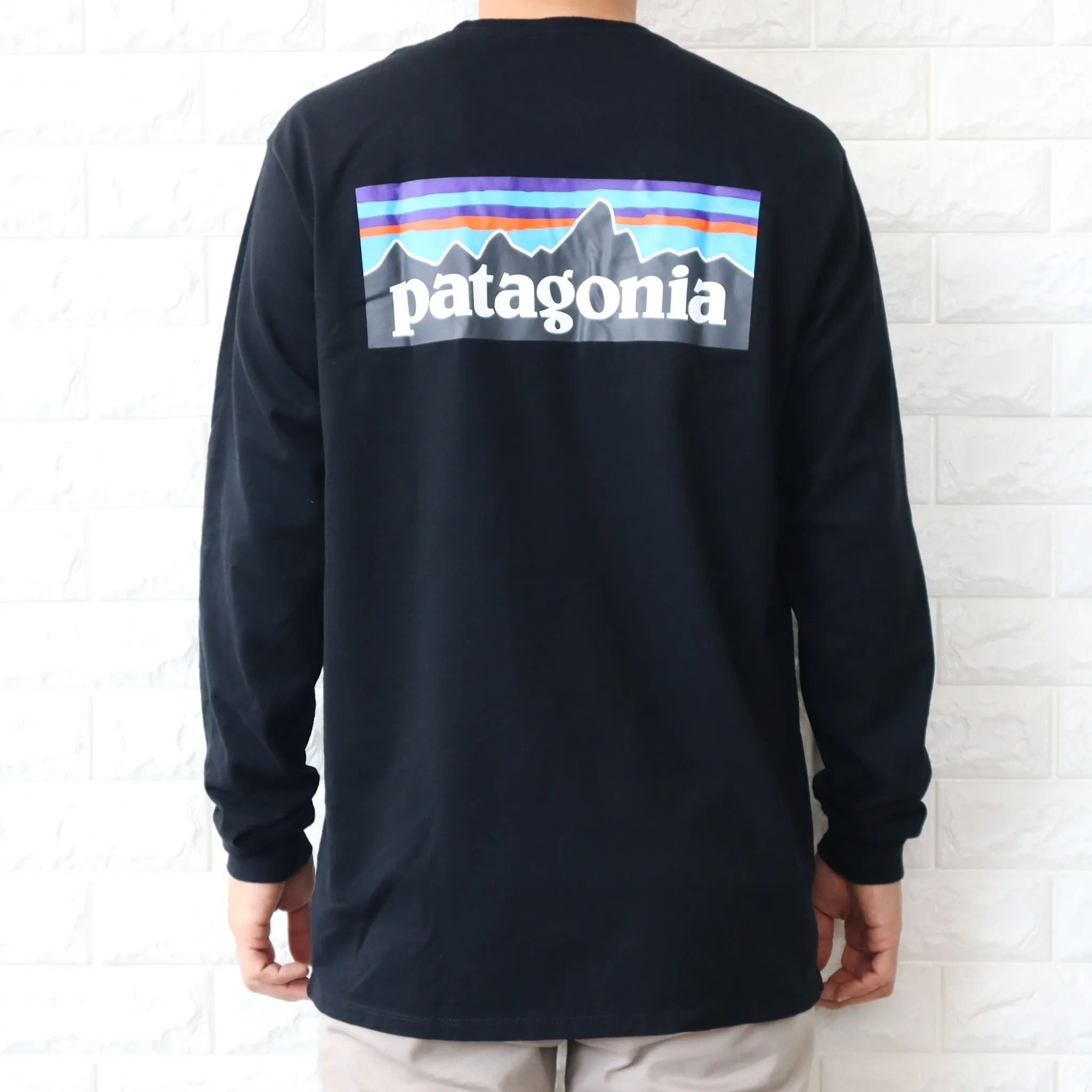 Patagonia  |Crew Neck Street Style Long Sleeves Plain Cotton