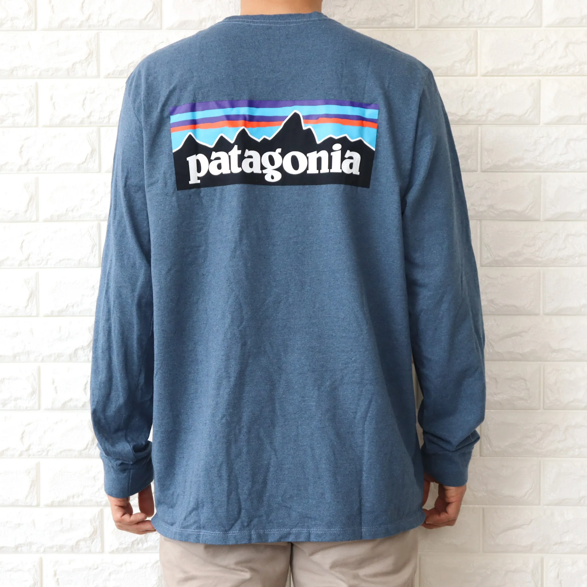 Patagonia  |Crew Neck Street Style Long Sleeves Plain Cotton