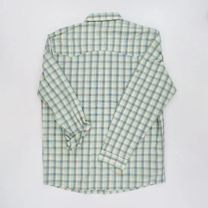 Patagonia  M's L/S Sun Stretch Shirt - Camicia di seconda mano - Uomo - Verde - M