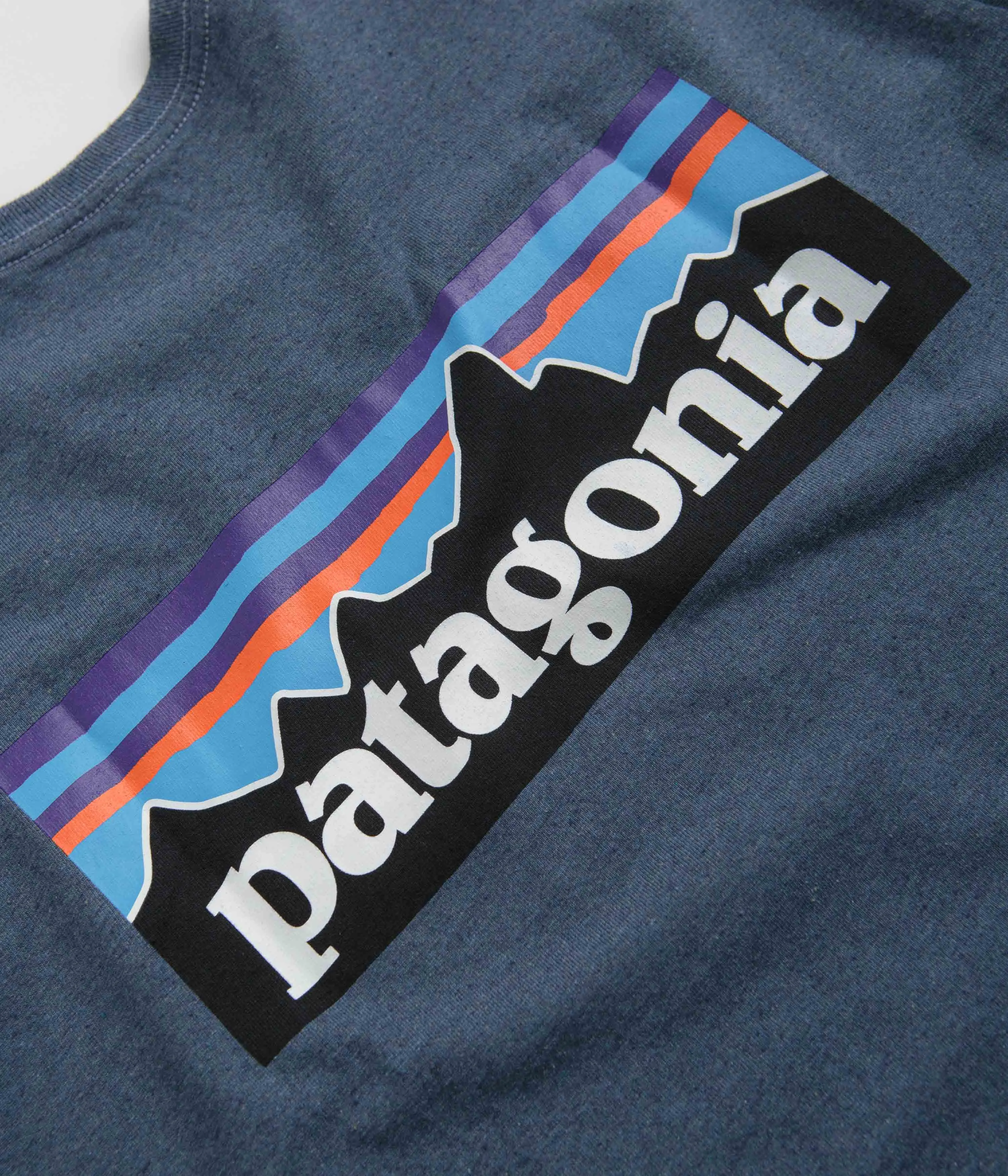 Patagonia P-6 Logo Responsibili-Tee T-Shirt - Utility Blue