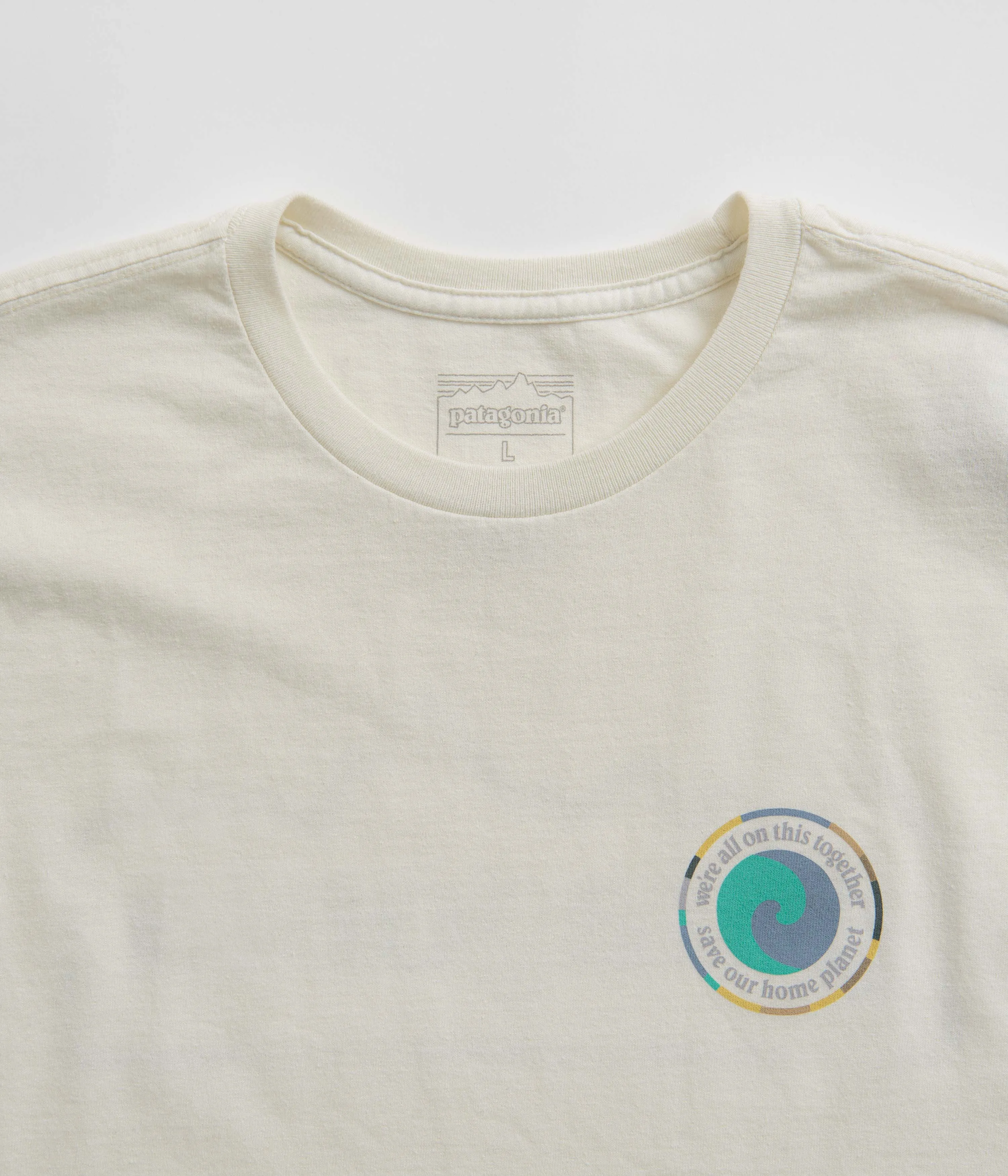 Patagonia Unity Fitz Responsibili-Tee T-Shirt - Birch White