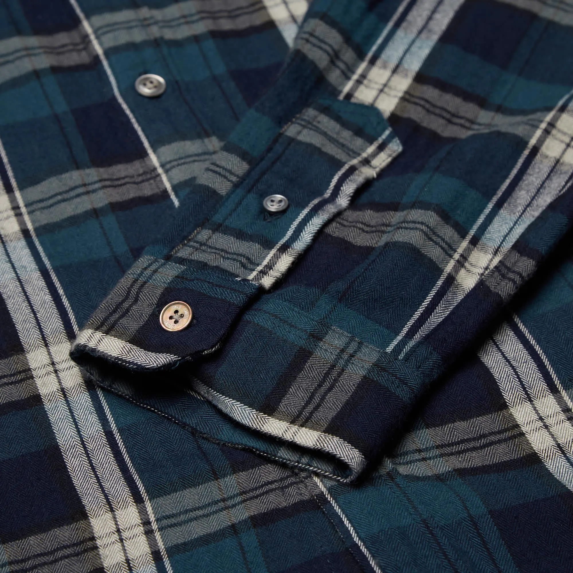 Paul Smith Button Down Classic Check ShirtNavy