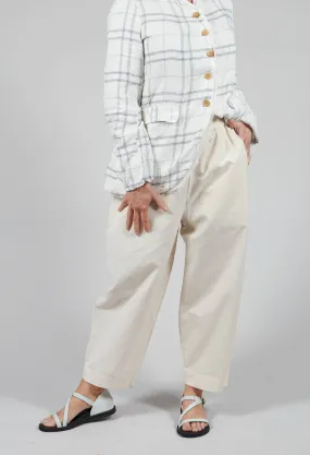 Pedra Trousers In Natural Beige