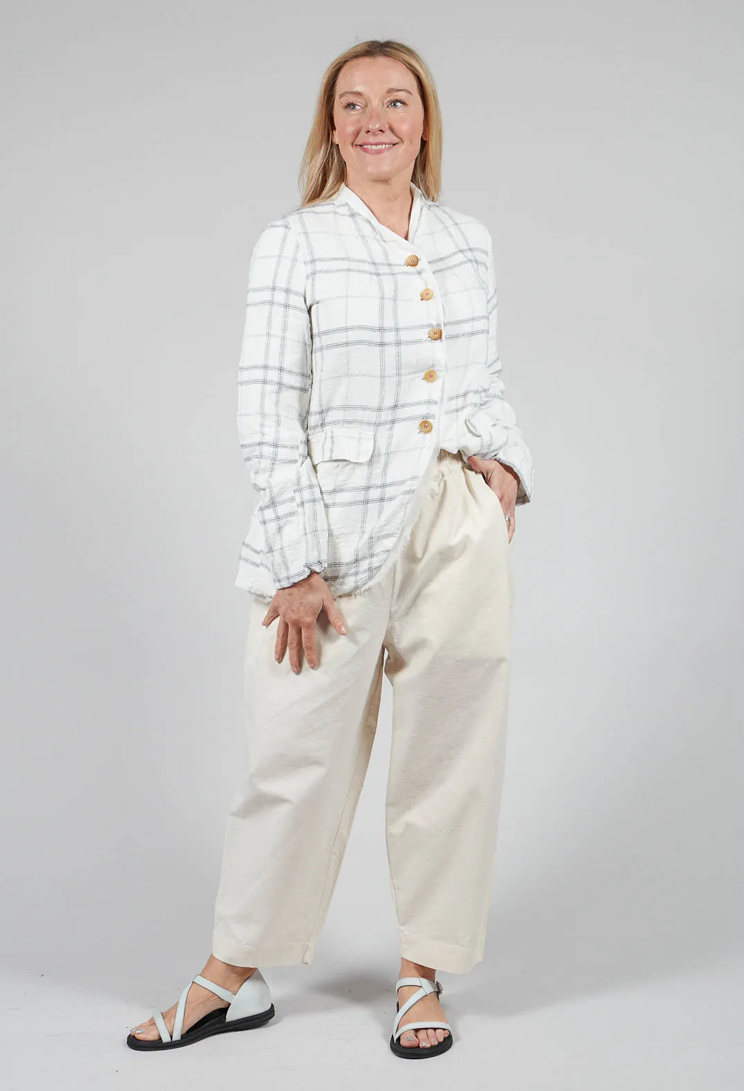 Pedra Trousers In Natural Beige