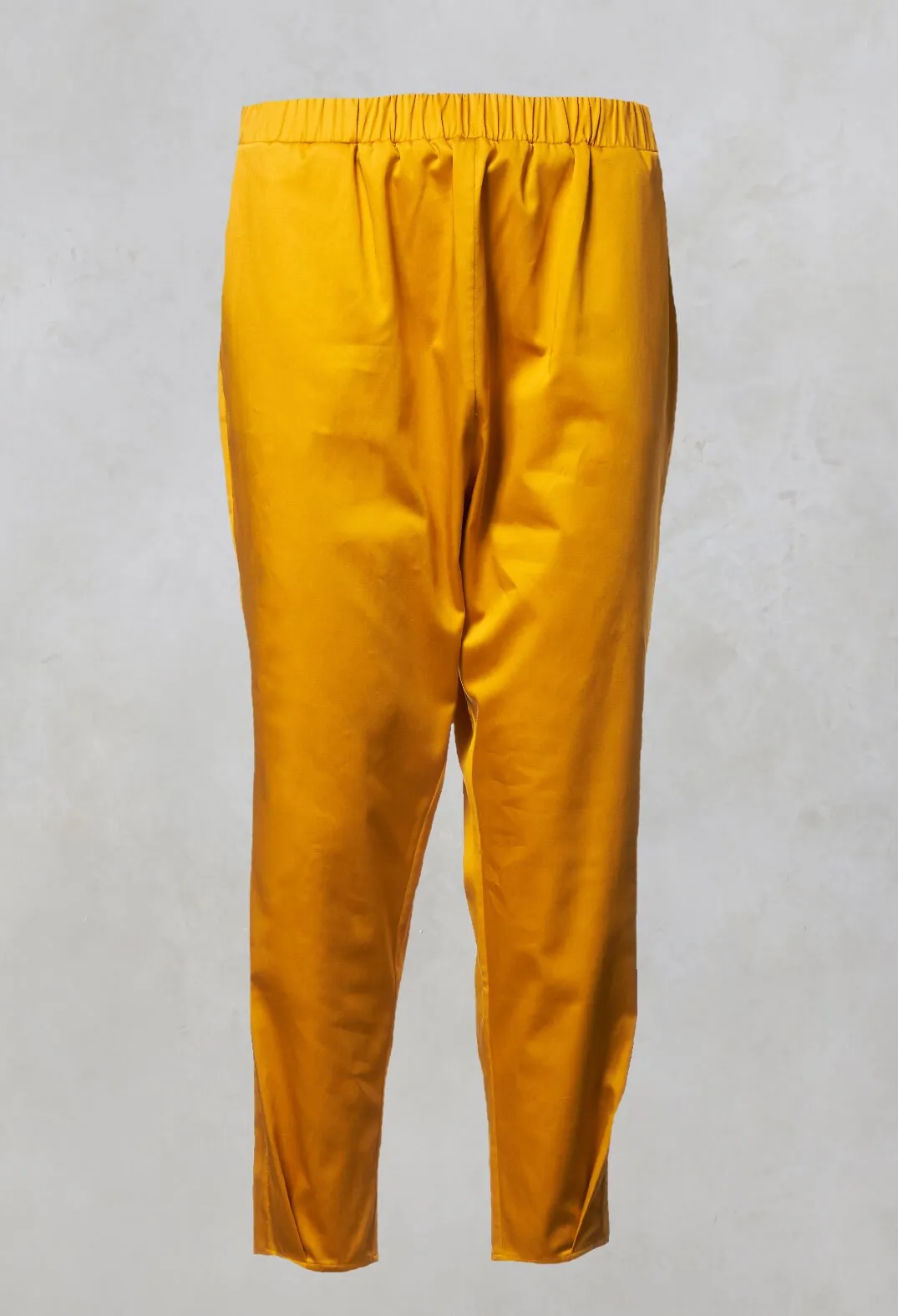 Peg Trousers in Yuga Mustard