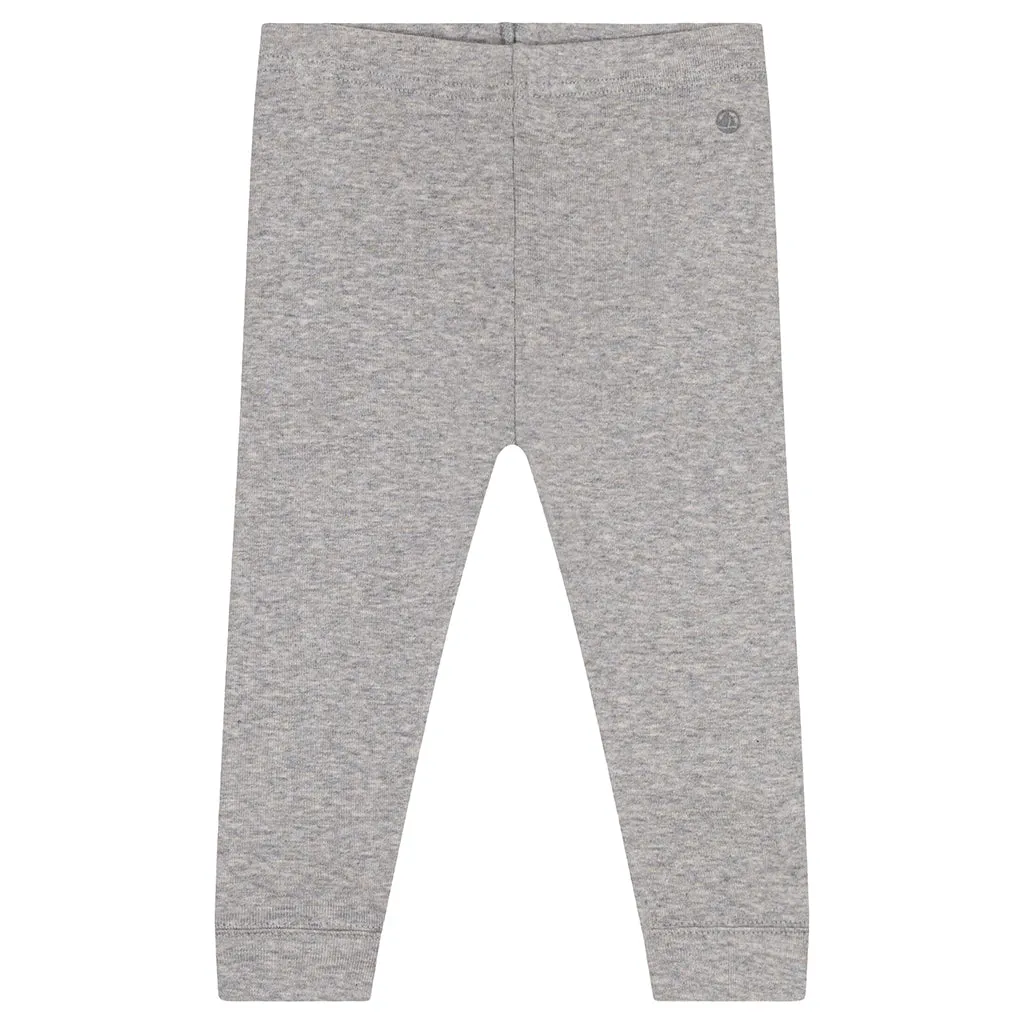 Petit Bateau Baby Leggings Kitten Grey