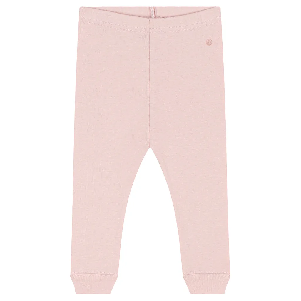 Petit Bateau Baby Leggings Saline Pink