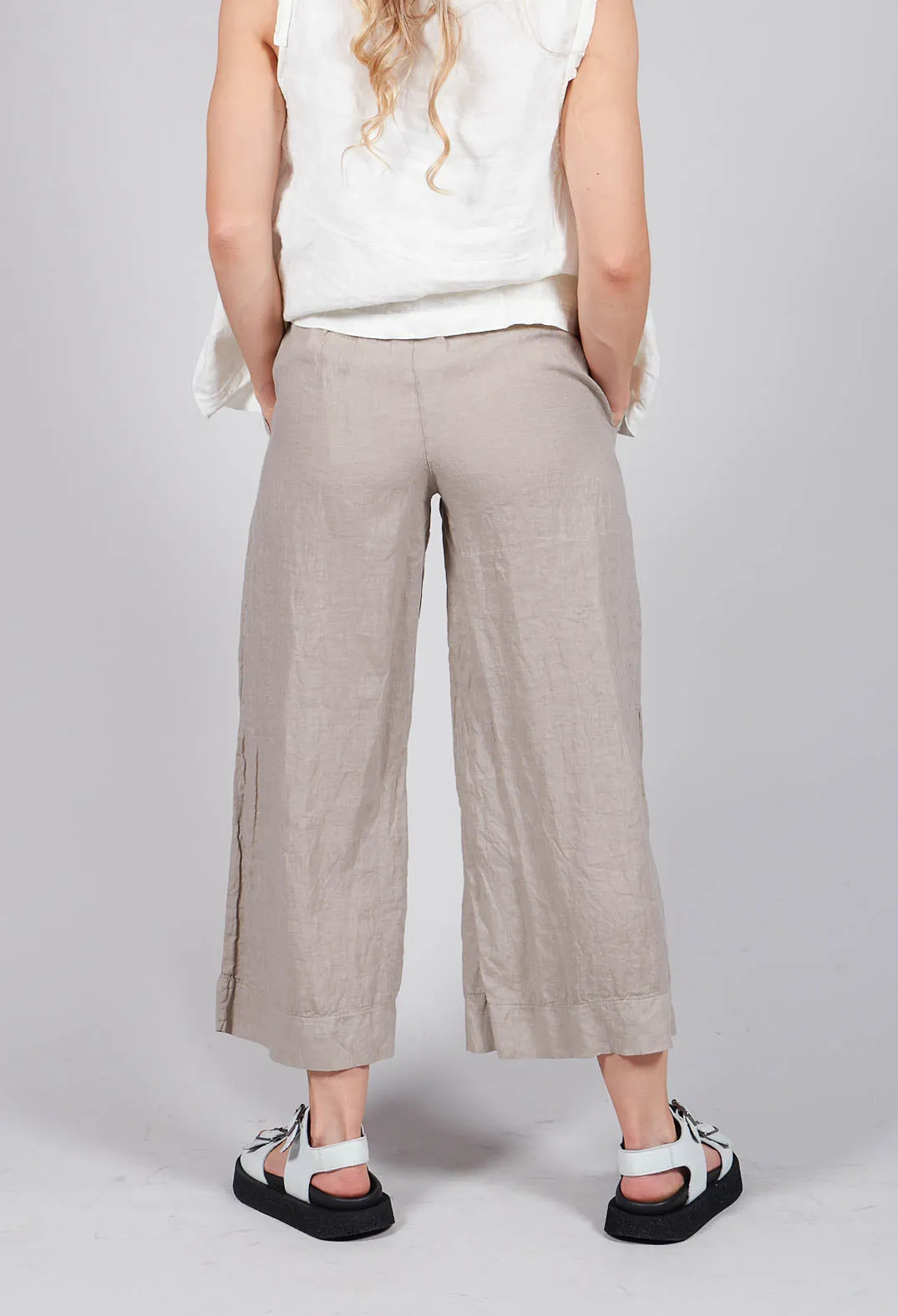 Pollo L Trousers In Argento