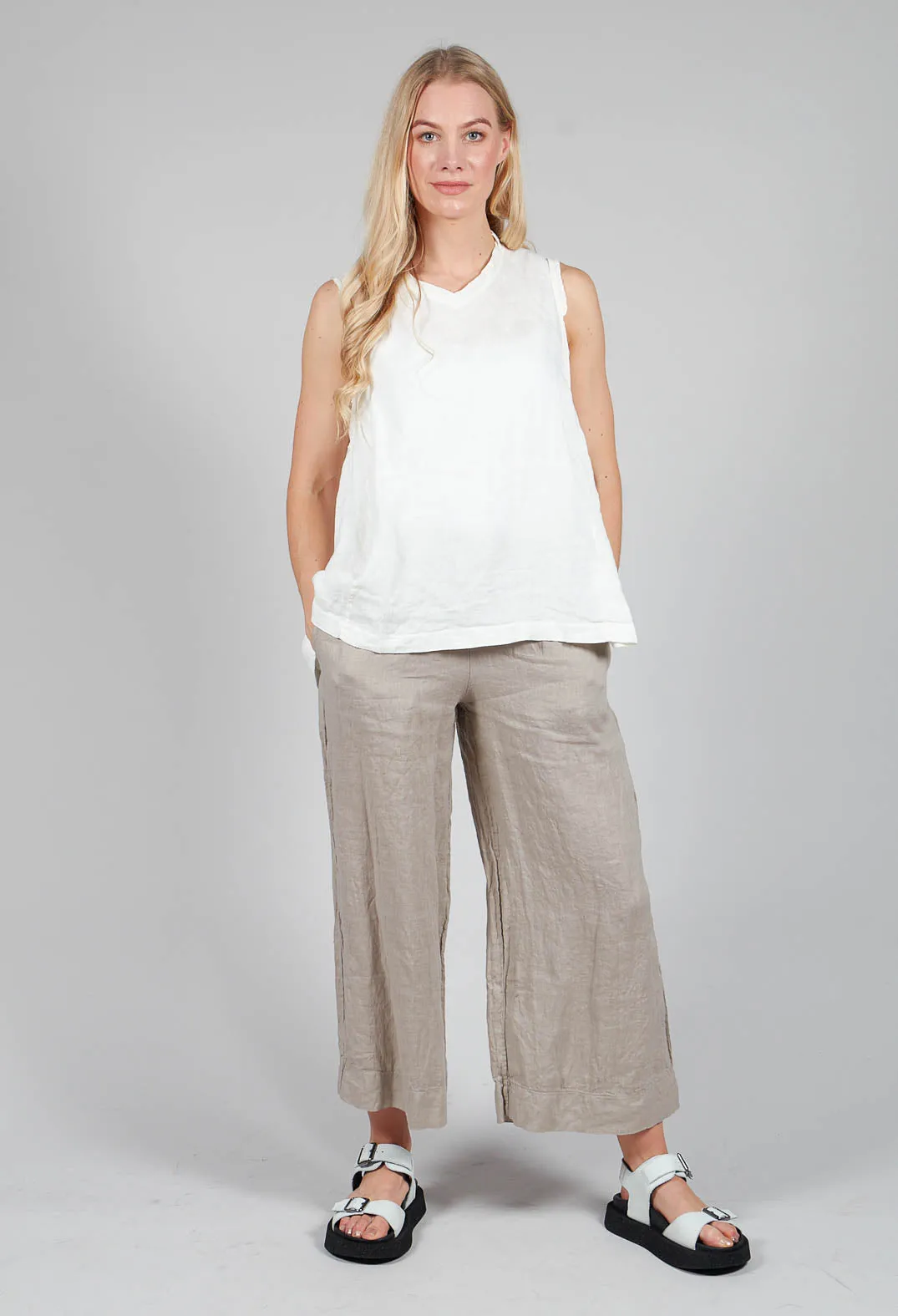 Pollo L Trousers In Argento