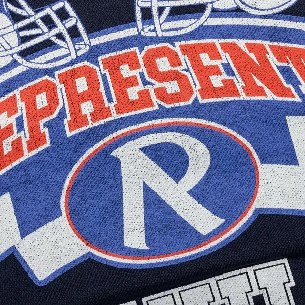 REPRESENT  |Street Style Long Sleeves Logos on the Sleeves Logo Hoodies