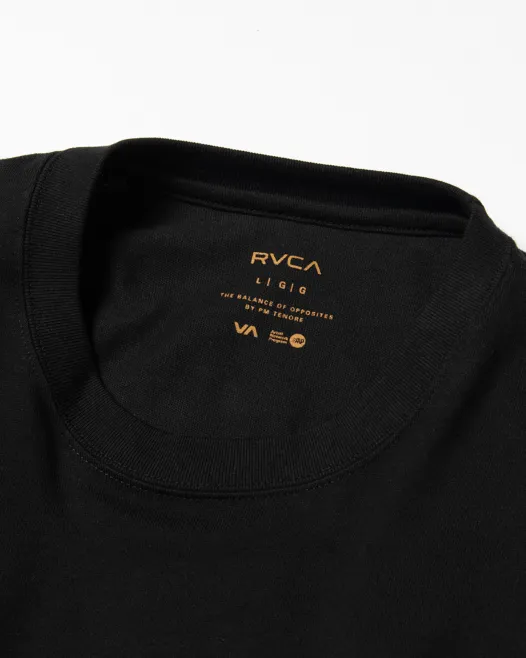 RVCA  |Long Sleeves Plain Long Sleeve T-shirt Logo