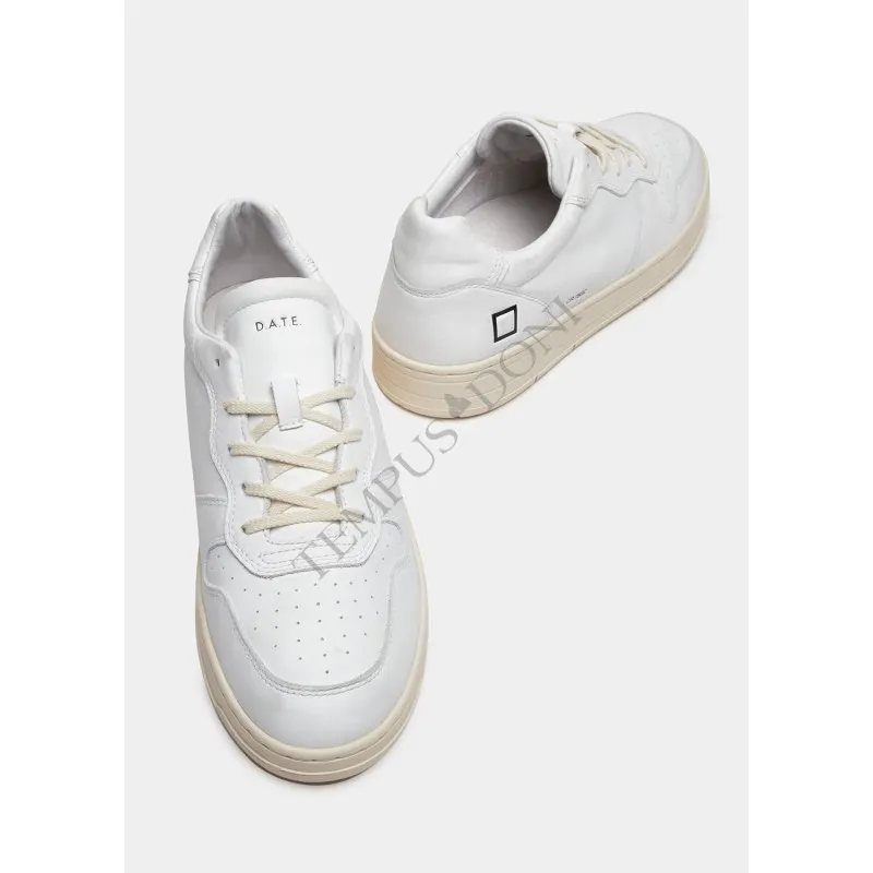 Scarpe D.A.T.E -  COURT BASIC WHITE - UOMO - D.A.T.E. - Tempus Doni