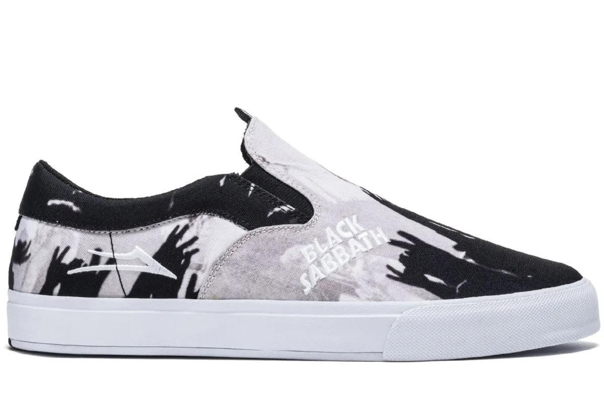 shoes Lakai x Black Sabbath - Master of Reality - Owen WOLF - black white canvas - ms4200232a03-blkwc  -  Metal-shop