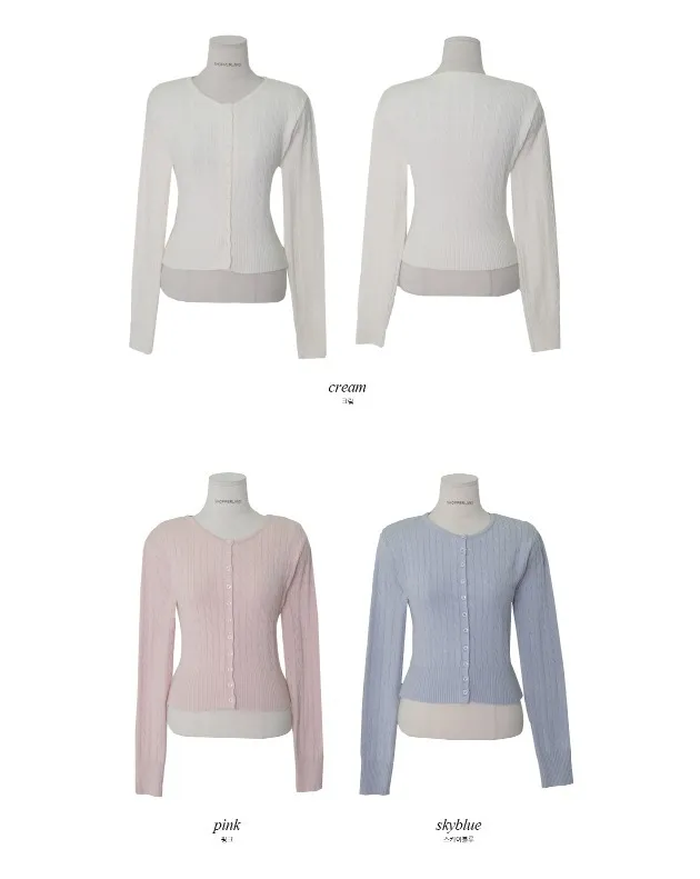 SHOPPERLAND  |Casual Style Long Sleeves Medium Office Style Cardigans