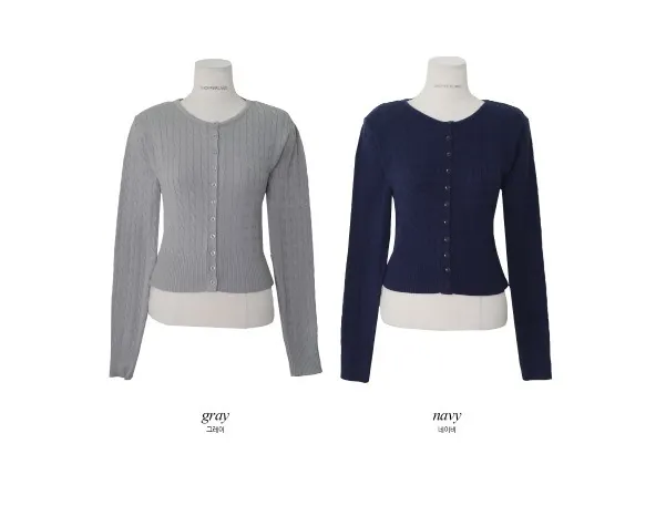 SHOPPERLAND  |Casual Style Long Sleeves Medium Office Style Cardigans