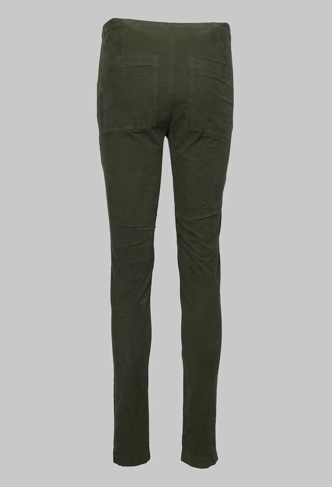 Skinny Fit Trousers in Teal