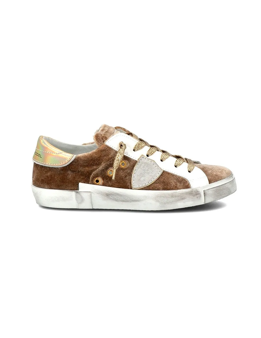 Sneakers Philippe Model donna PRSX PRLD EV10 beige AI22