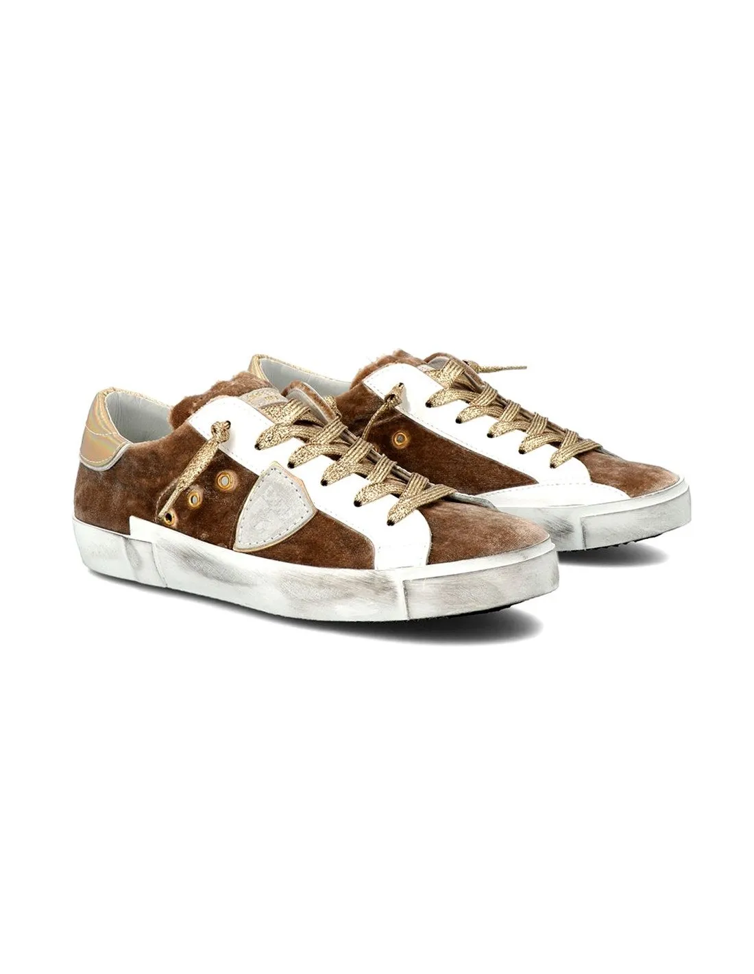 Sneakers Philippe Model donna PRSX PRLD EV10 beige AI22