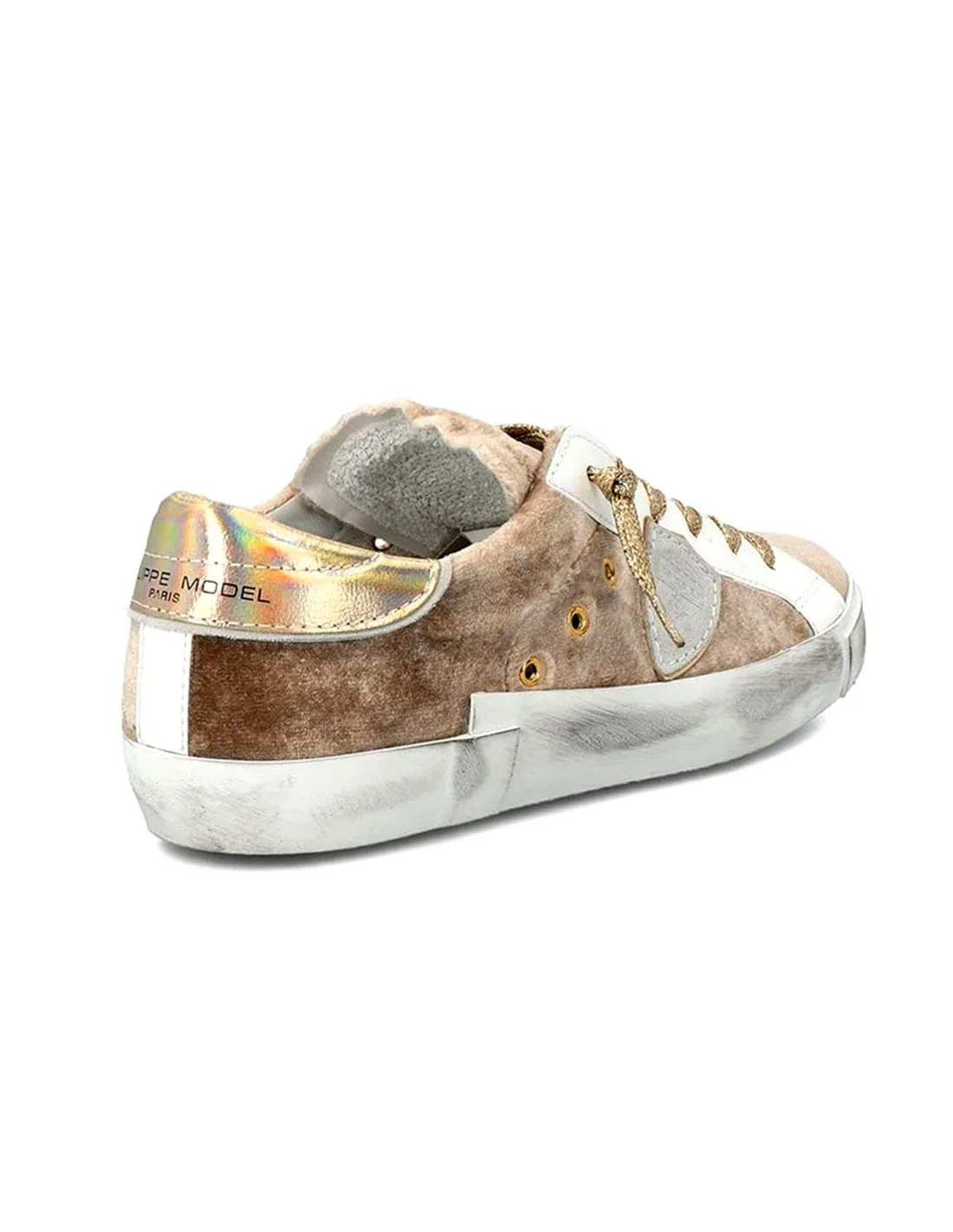 Sneakers Philippe Model donna PRSX PRLD EV10 beige AI22