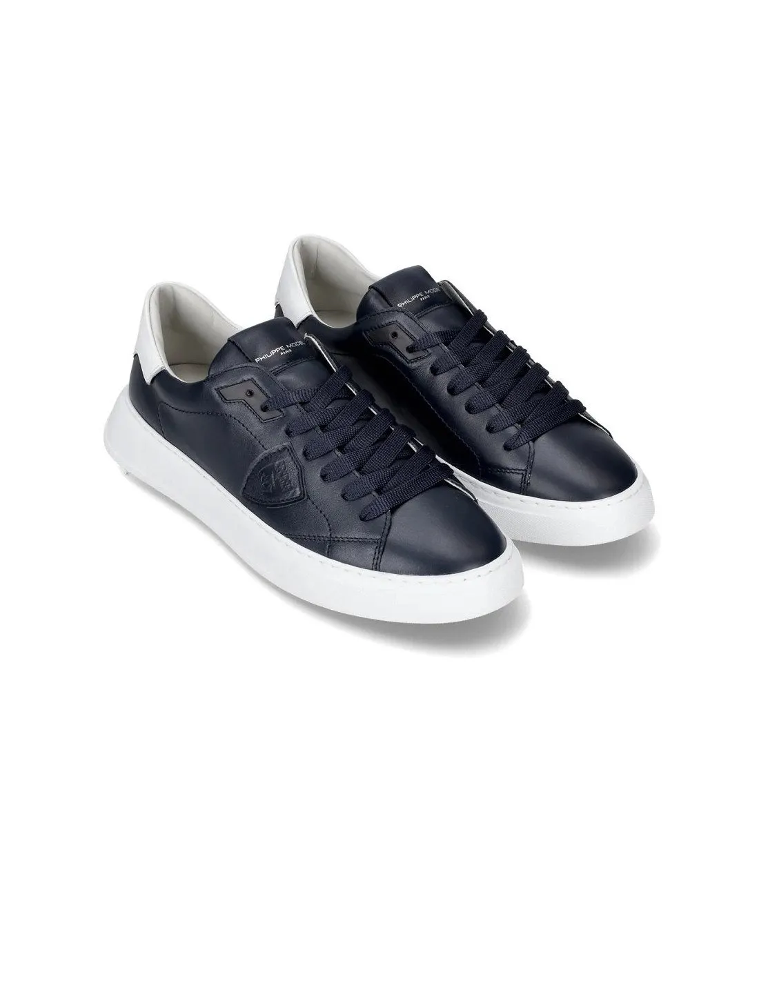 sneakers philippe model uomo temple btlu v016 blu