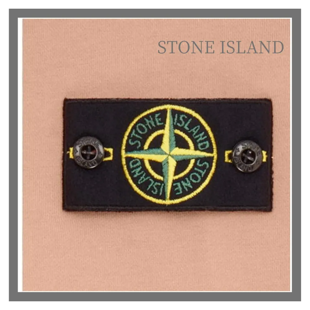 STONE ISLAND  |Crew Neck Pullovers Long Sleeves Plain Cotton