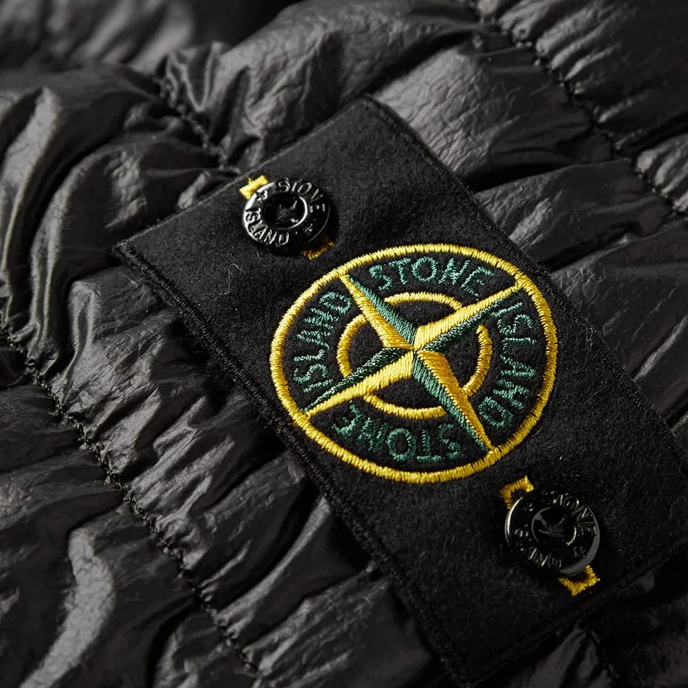 Stone Island Garment Dyed Hooded Down JacketBlack