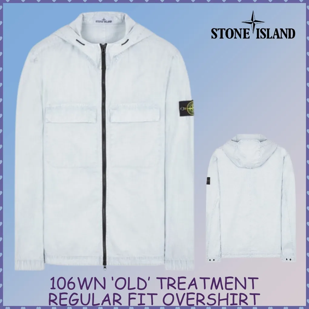 STONE ISLAND  |Pullovers Unisex Wool Cashmere Long Sleeves Plain Cotton