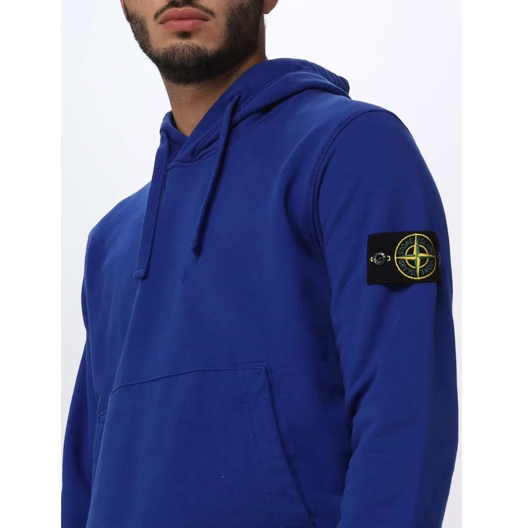 STONE ISLAND  |Street Style Long Sleeves Logos on the Sleeves Logo Hoodies