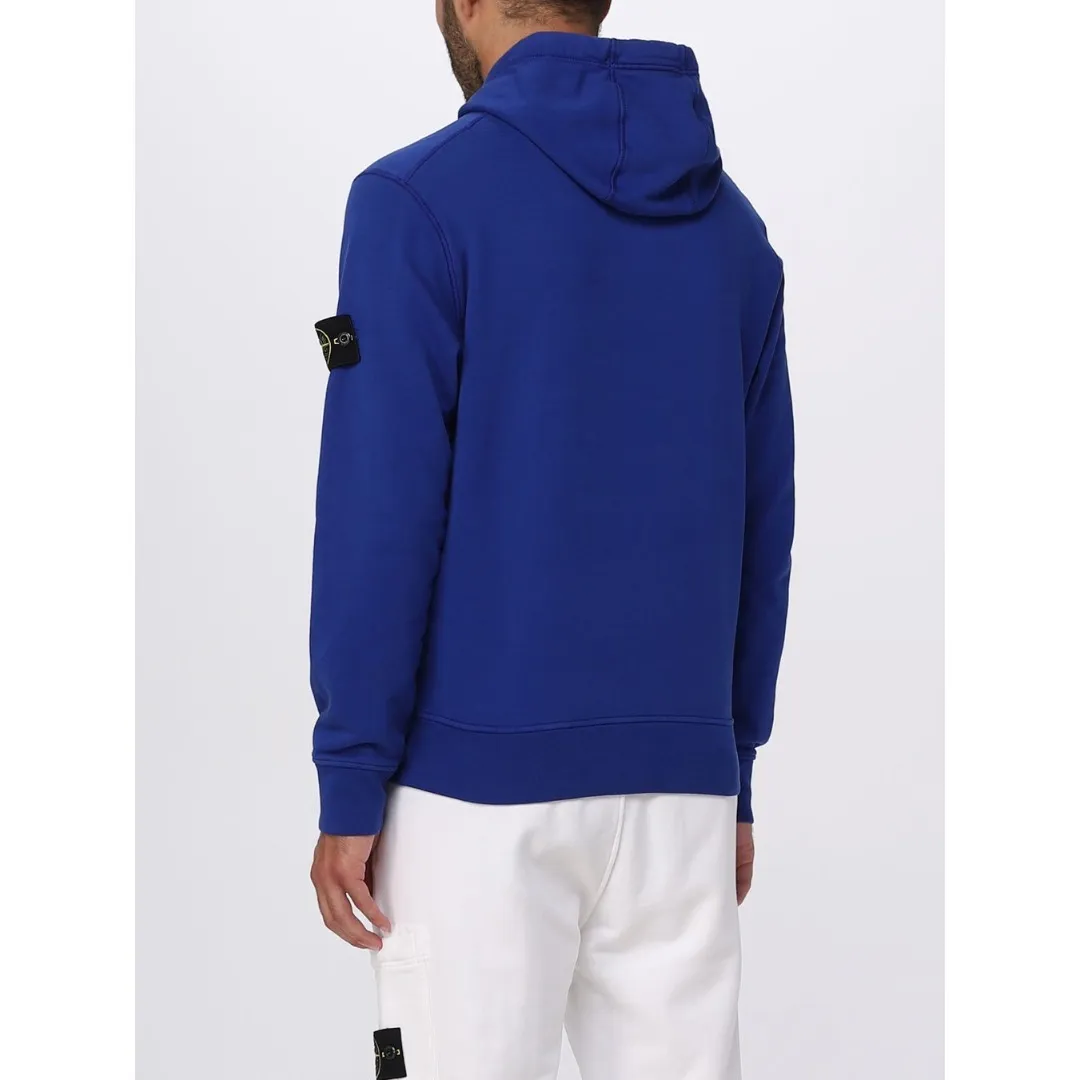 STONE ISLAND  |Street Style Long Sleeves Logos on the Sleeves Logo Hoodies