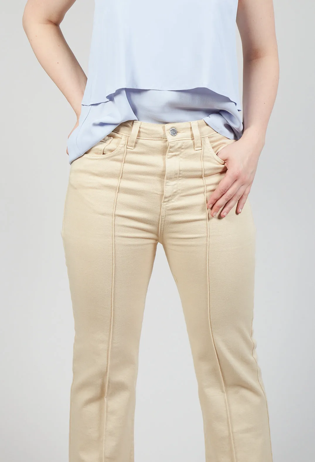 Straight Leg Trousers in Tofu