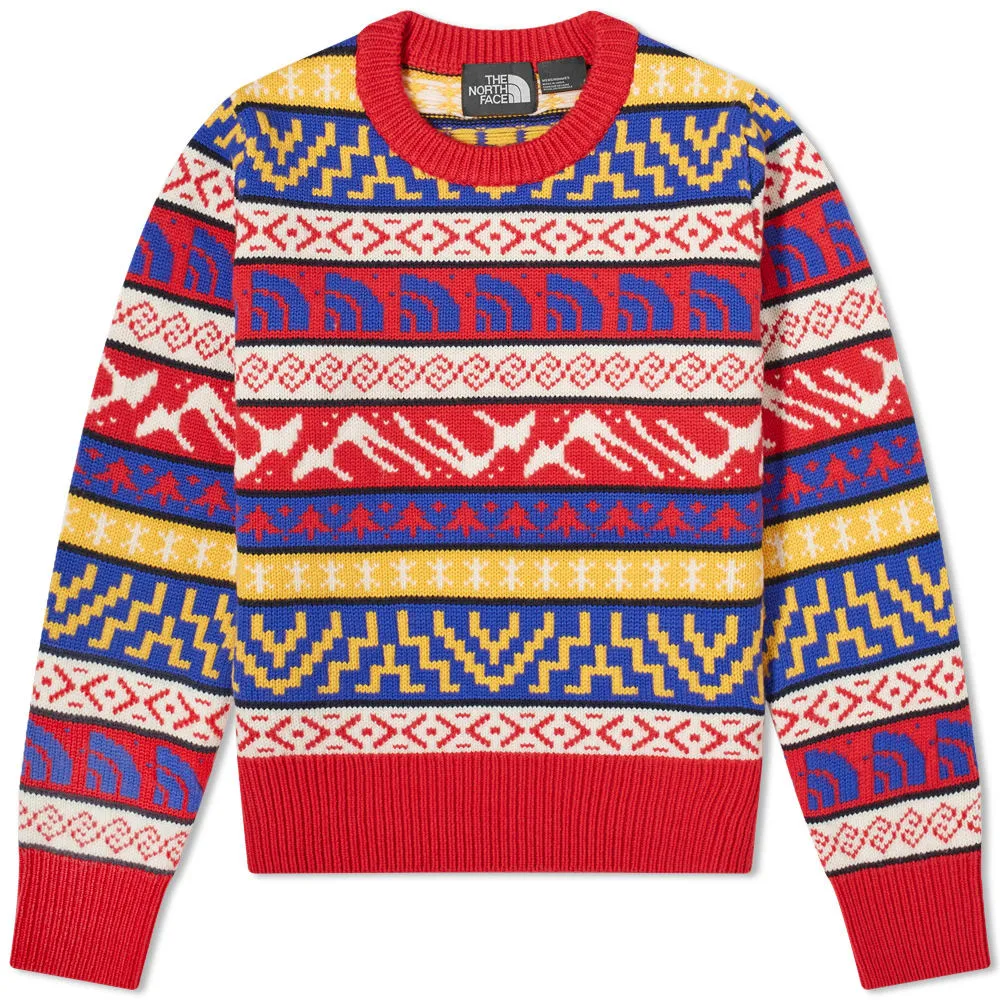 The North Face Fair Isle Crew KnitTNF Blue