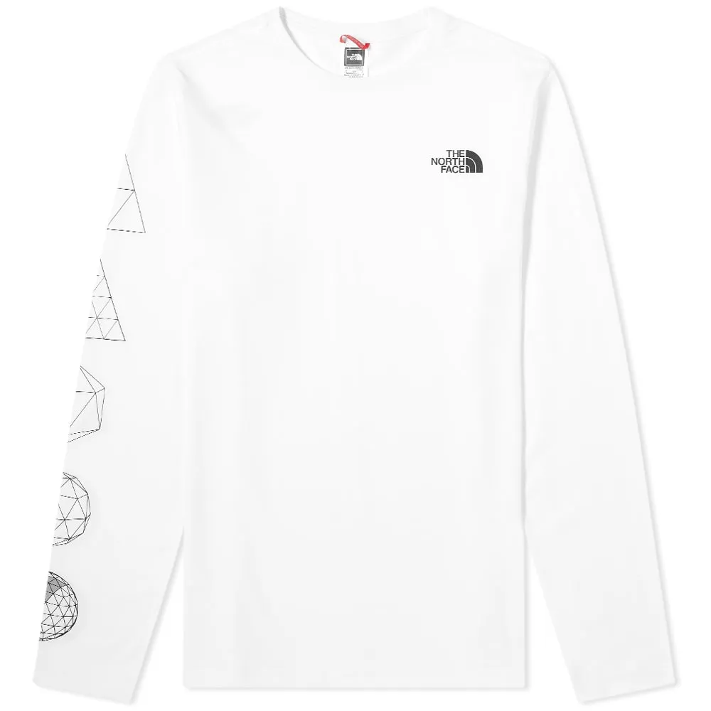 The North Face Long Sleeve Geodome T-ShirtTNF White