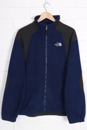 THE NORTH FACE Navy & Black Zip Up Fleece (XL)