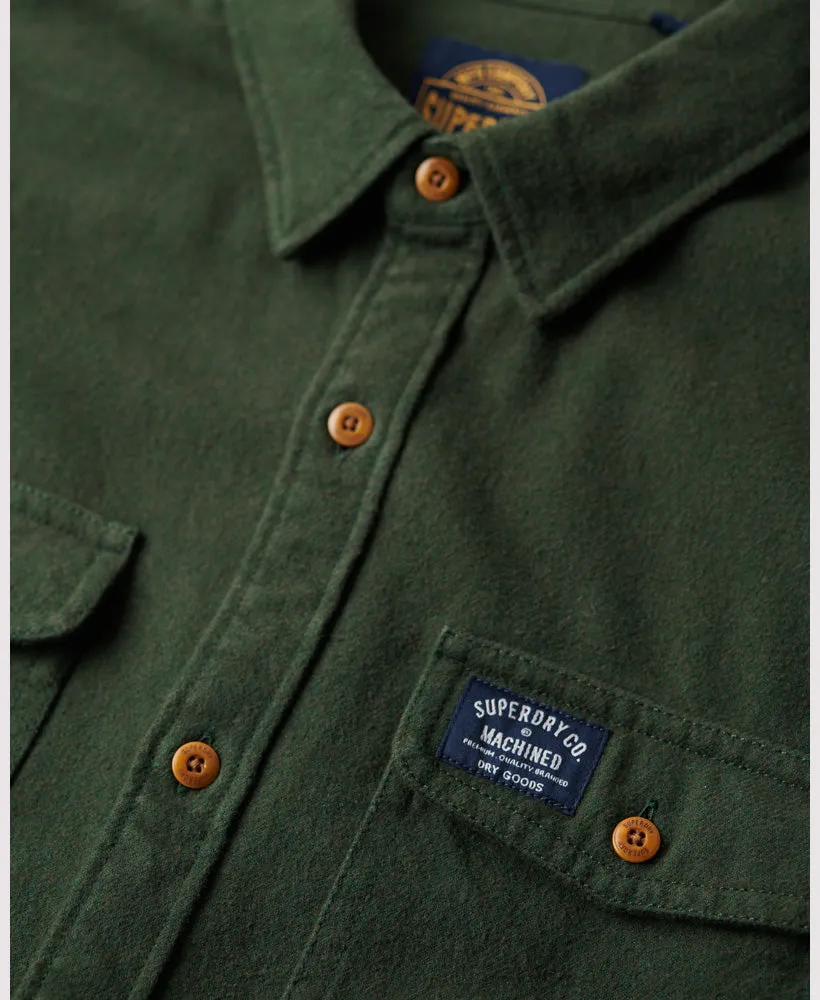 Trailsman Flannel Shirt | Enamel Green