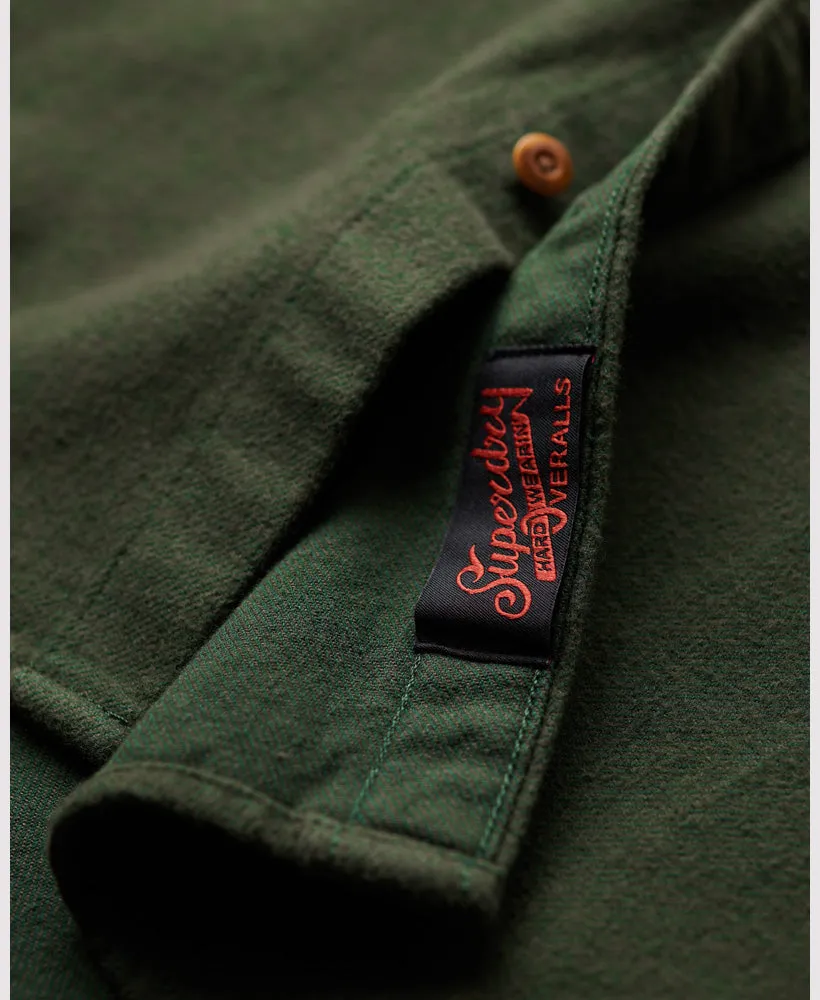 Trailsman Flannel Shirt | Enamel Green