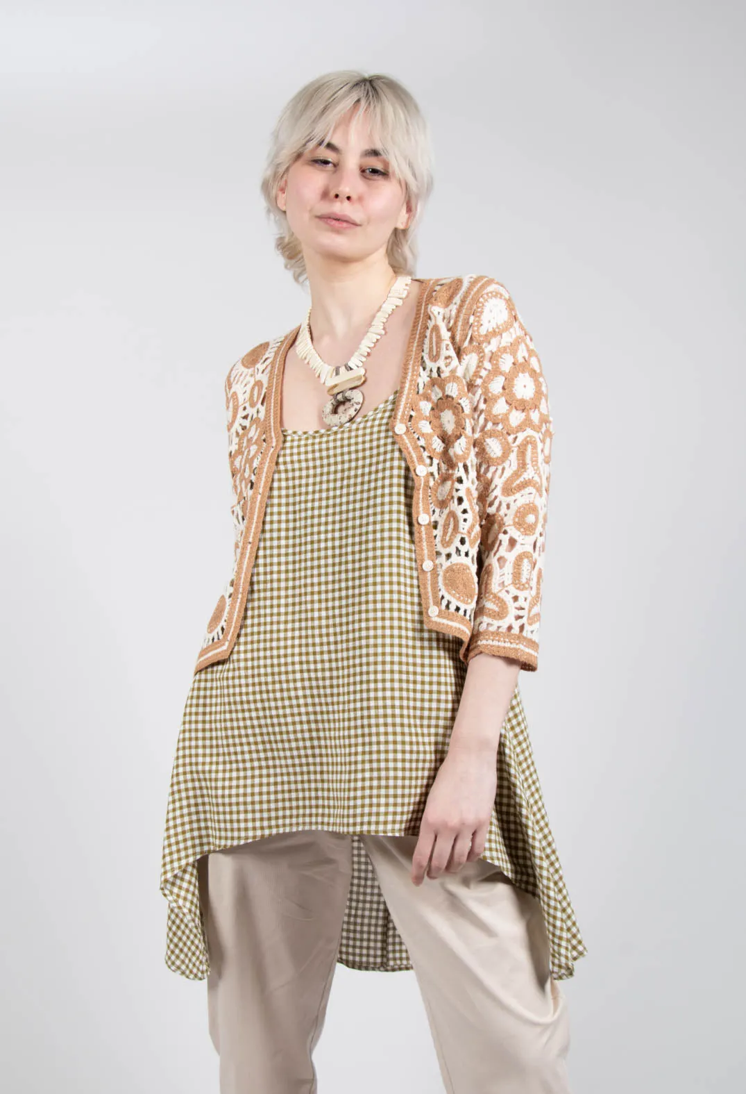 Ulrich Cardigan in Beige