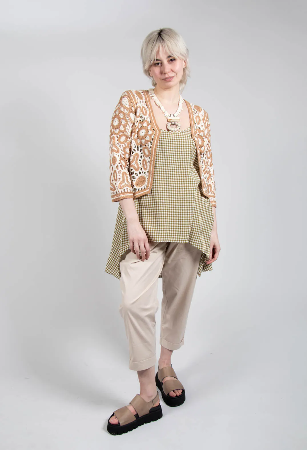 Ulrich Cardigan in Beige