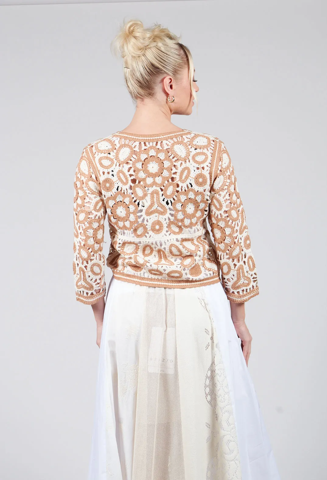 Ulrich Cardigan in Beige