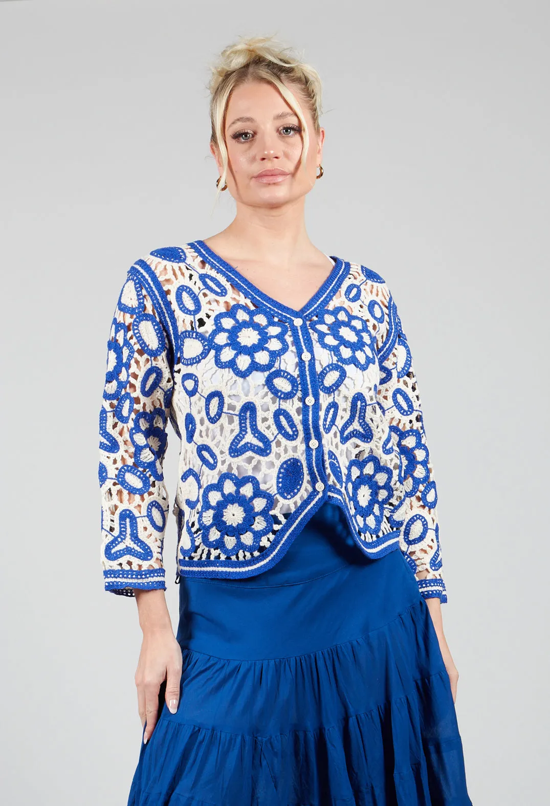 Ulrich Cardigan in Blue