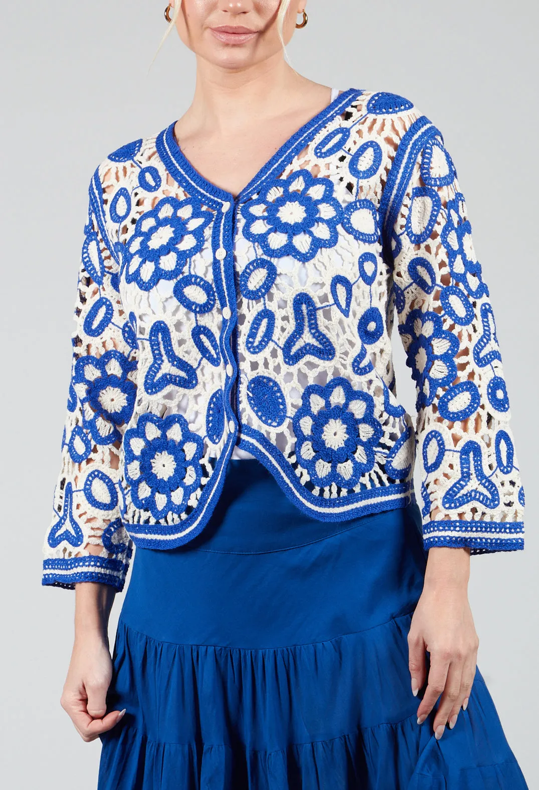 Ulrich Cardigan in Blue