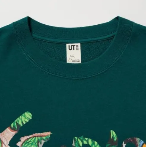 UNIQLO  |Crew Neck Unisex Street Style Collaboration Long Sleeves