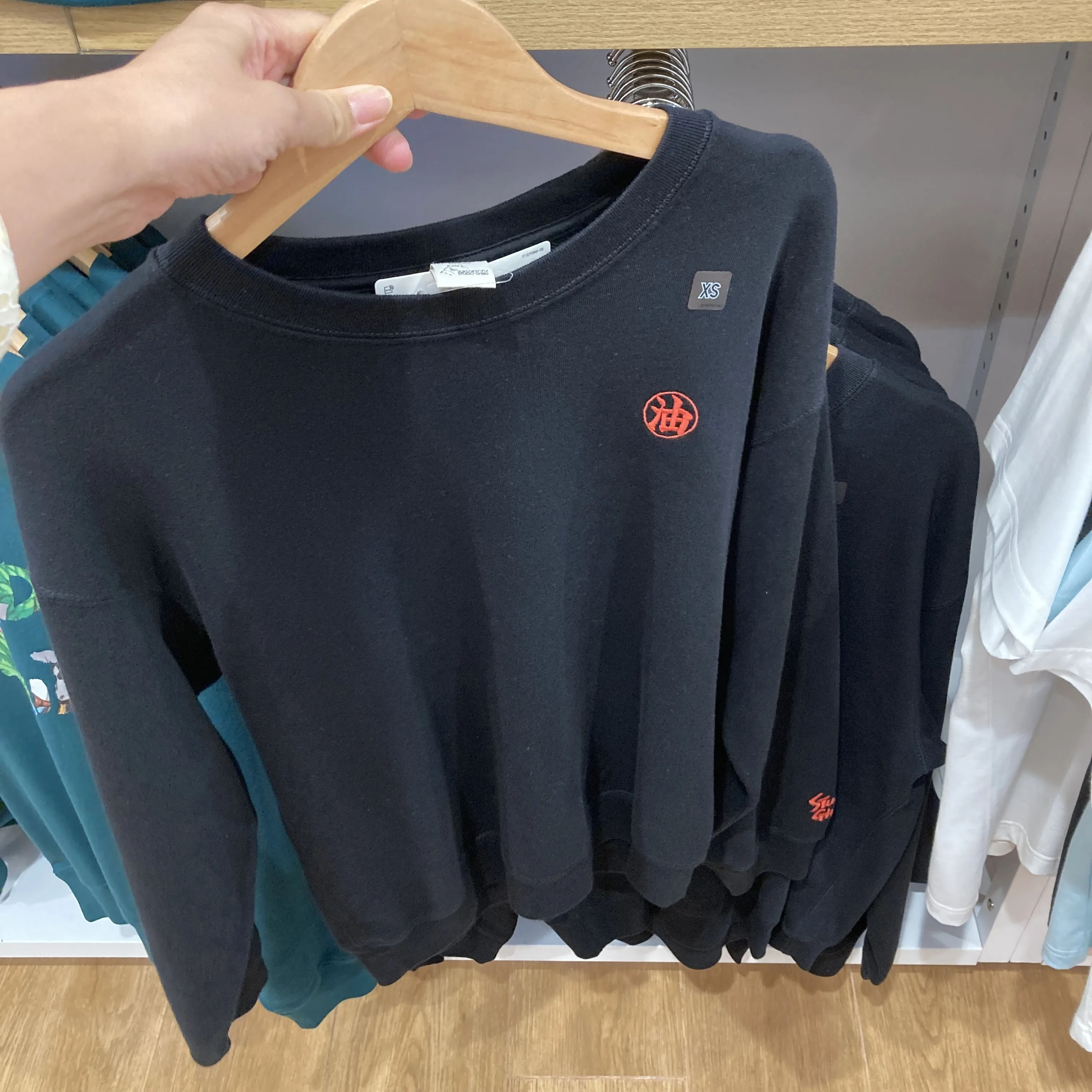 UNIQLO  |Crew Neck Unisex Street Style Collaboration Long Sleeves