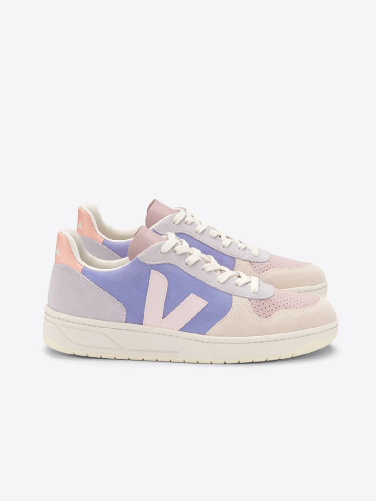 V 10 Suede Sneaker - Multico Lavender