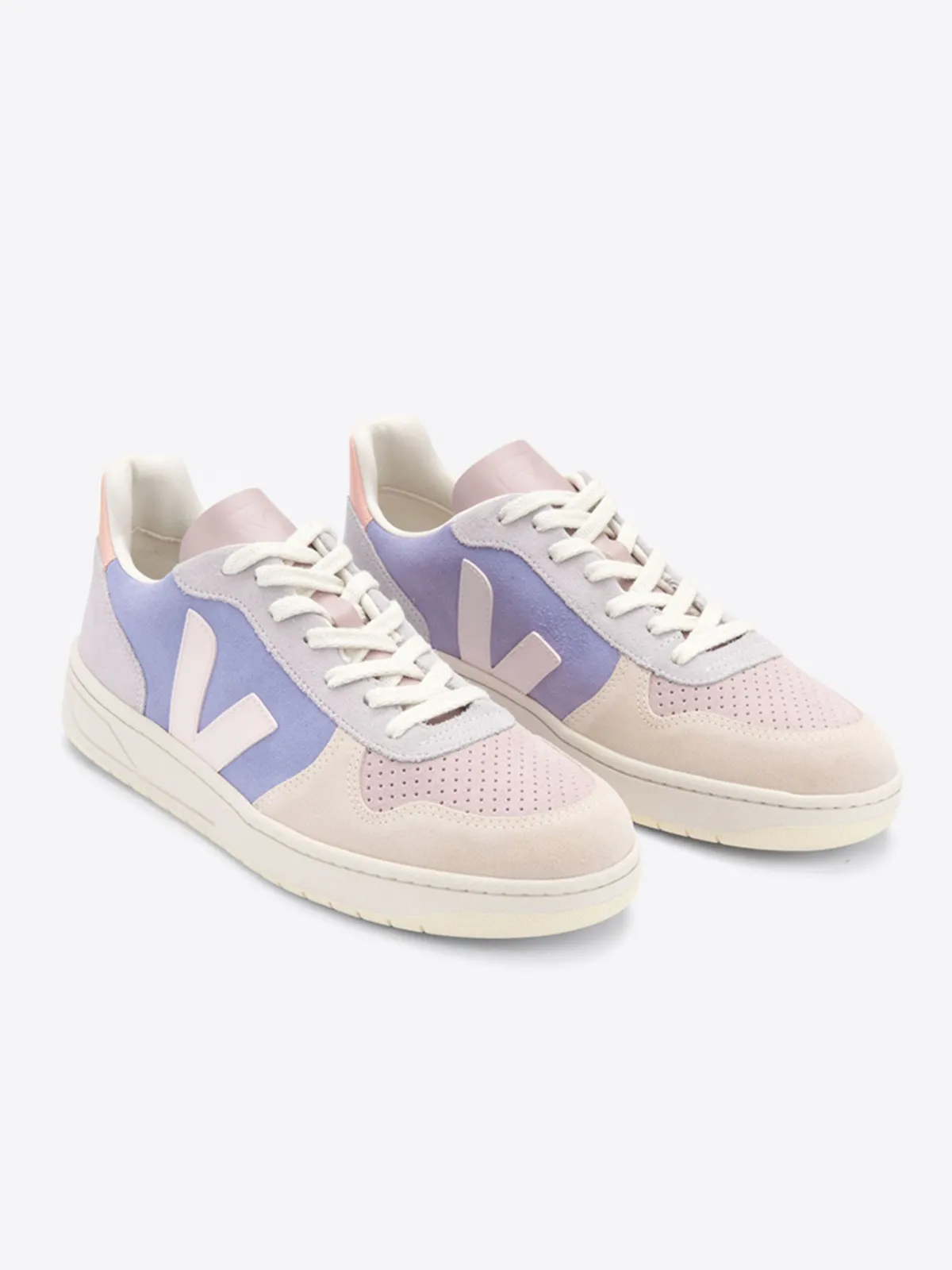 V 10 Suede Sneaker - Multico Lavender