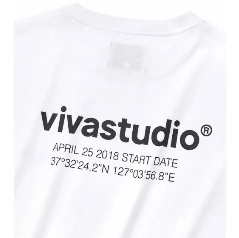 vivastudio  |Pullovers Unisex Cotton Short Sleeves Logo T-Shirts