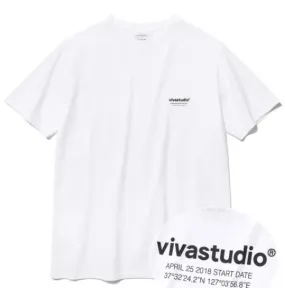 vivastudio  |Pullovers Unisex Cotton Short Sleeves Logo T-Shirts